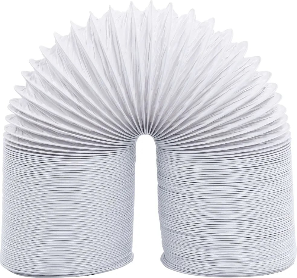 vidaXL Tubo de exaustão PVC 6 m 10 cm