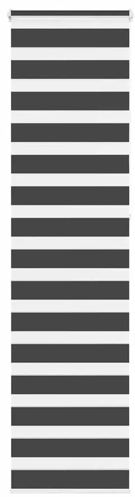 Cortina de zebra 60x230 cm largura do tecido 55,9 cm poliéster