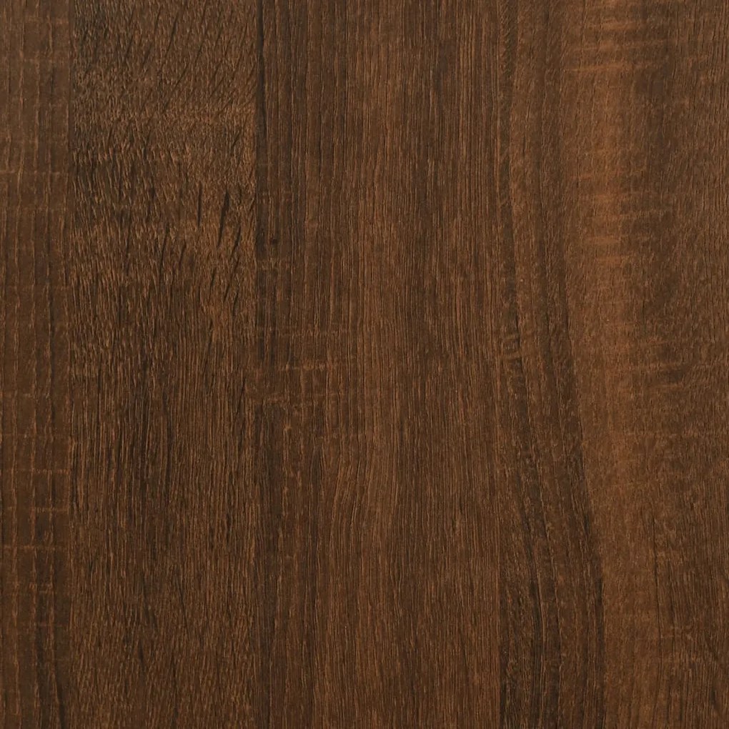 Banco arrumação 102x42x46cm derivados madeira carvalho castanho