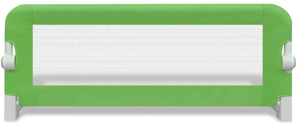 Barra de segurança para cama de criança 2 pcs 102x42 cm verde