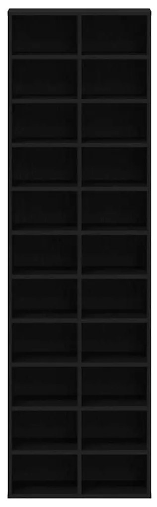 Sapateira 54x34x183 cm derivados de madeira carvalho preto