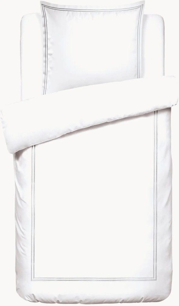 Conjunto de roupa de cama em cetim de algodão Paris, vários tamanhos