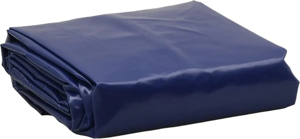 vidaXL Lona 5x7 m 650 g/m² azul