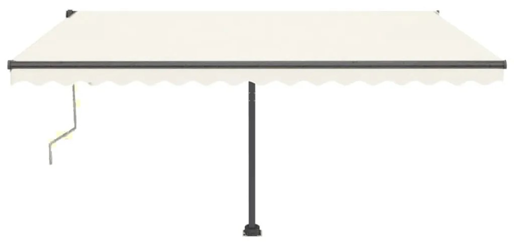 Toldo automático independente 450x350 cm cor creme