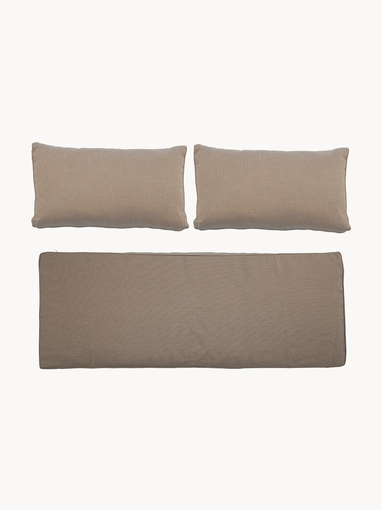 Capas de almofada lounge para exterior Mundo, conjunto de 3
