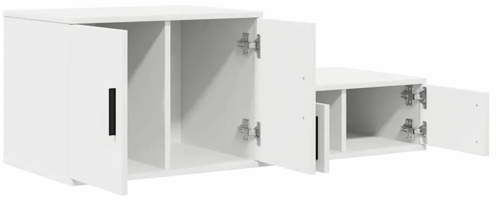Armário de Armazenamento vidaXL Branco 108x41x40 cm em Madeira de Enge
