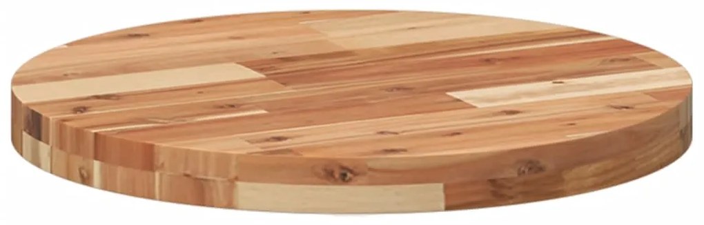 Tampo de mesa redondo Ø50x4 cm madeira de acácia maciça