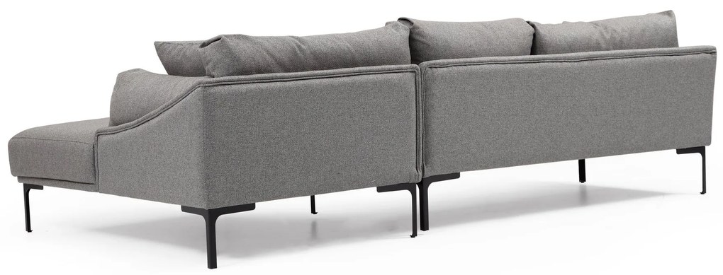 ****
Sofá de Canto Leo Corner – Cinzento – 255 x 150 cm
**