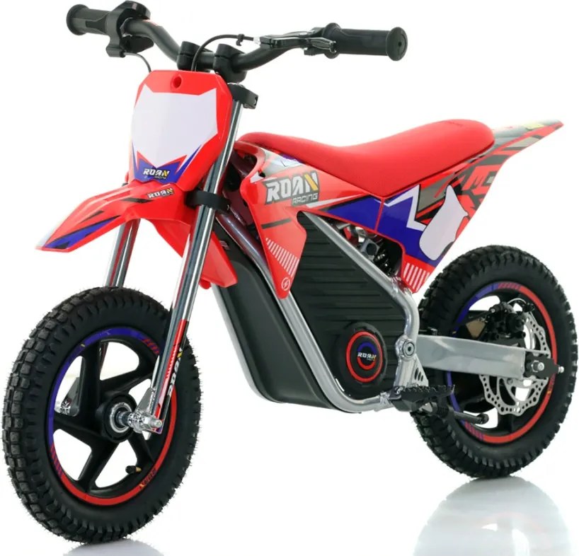 Mini moto eléctrica Warrior 150W MX150 12/12 Até 15 km/h C/ Limitador Vermelha