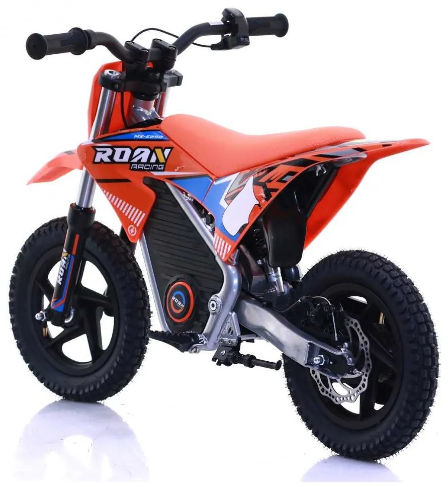 Mini moto elétrica para crianças Minicross electrica 250W 12/12"  Warrior MX-E250 Laranja