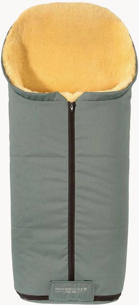 Saco-cama em pele de cordeiro para carrinho de bebé Iglu