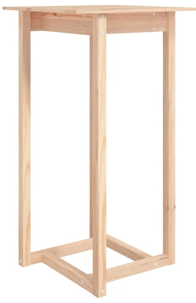3 pcs conjunto de bar pinho maciço
