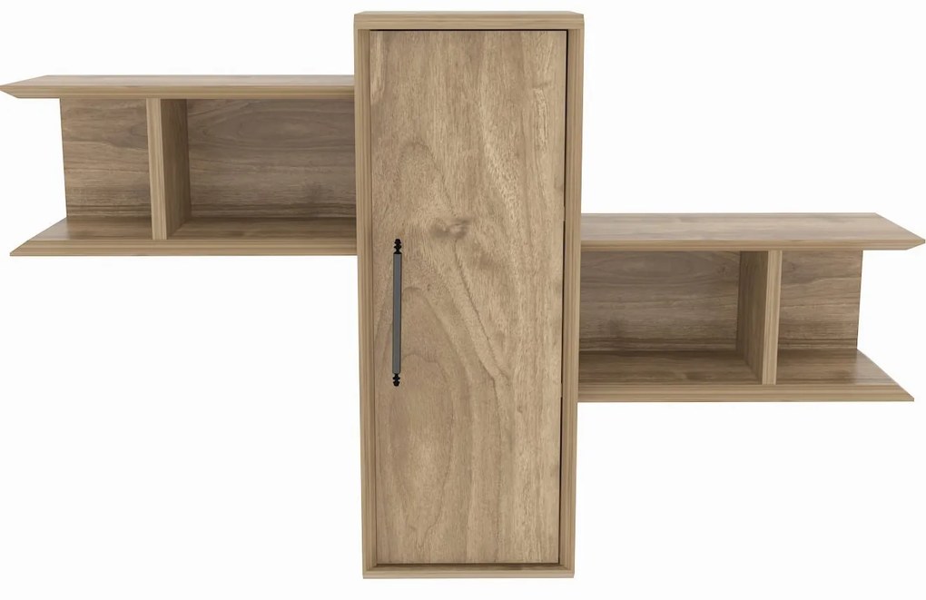 Prateleira de Parede Olida – Nogueira – 118,6 x 35 x 51,8 cm