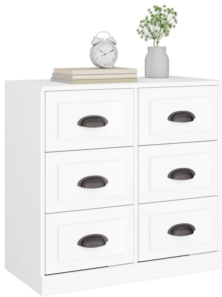 Aparador 70x35,5x67,5 cm derivados de madeira branco