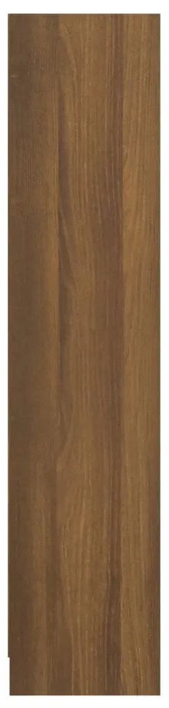 Estante 60x24x109 cm derivados de madeira carvalho castanho