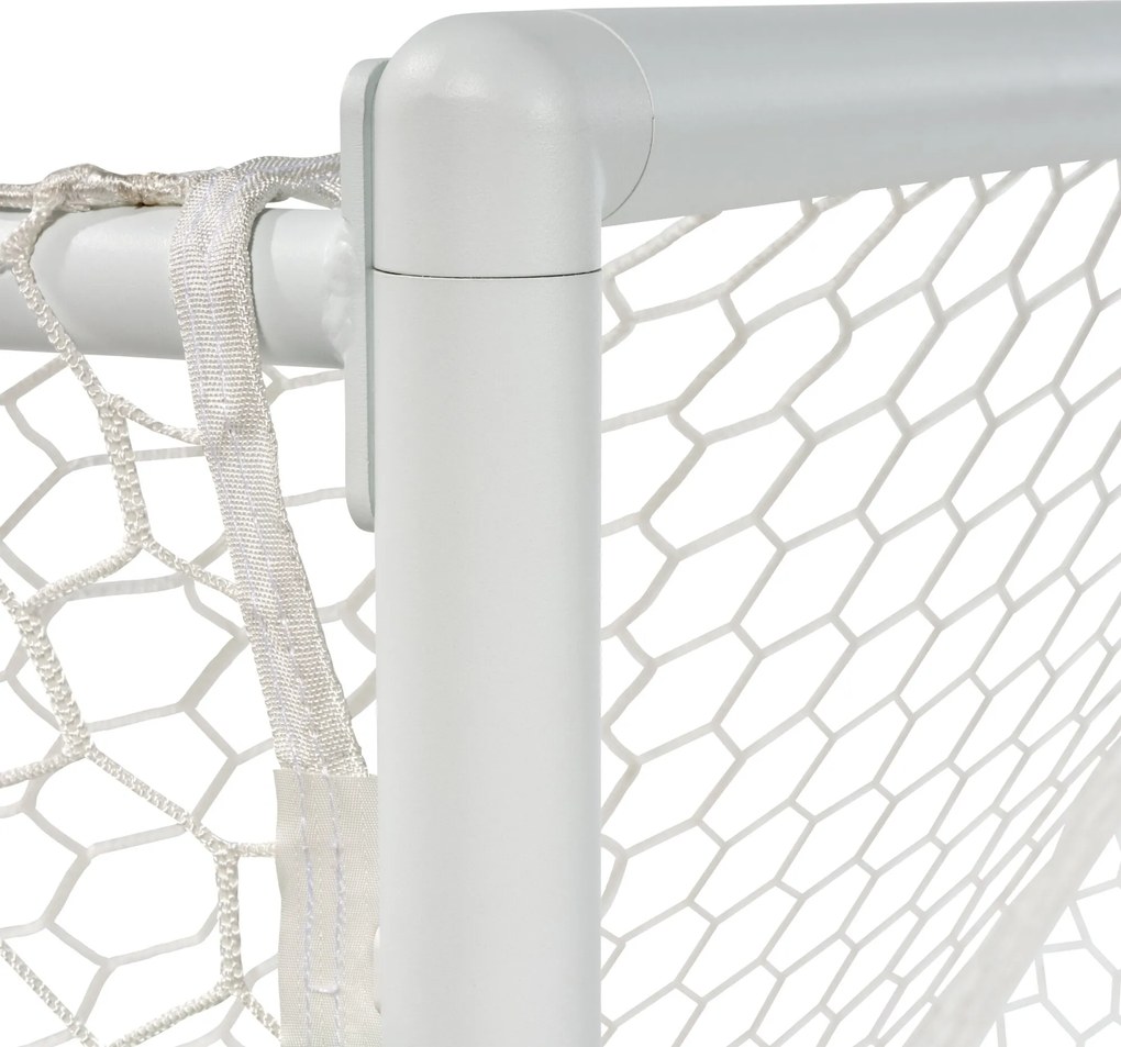 Baliza de futebol em alumínio Scala 180 x 120 cm - branca