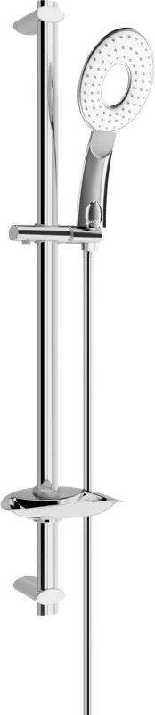 Mexen DB73 conjunto de chuveiro deslizante, cromado - 785734584-02