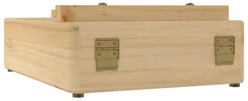 Cavalete de mesa 27x43x68 cm madeira de pinho maciça