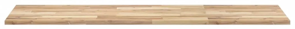 Tampo de mesa retangular 120x50x2 cm madeira de acácia maciça