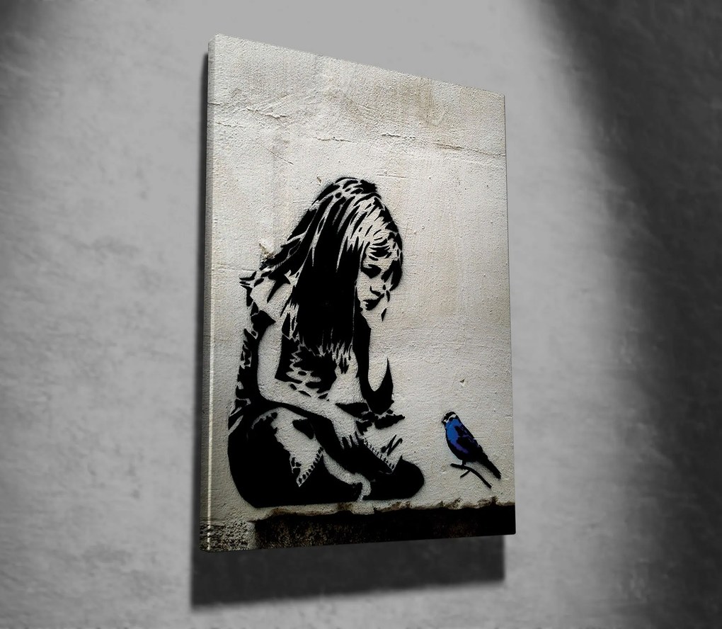 Pintura Decorativa em Tela WY49 – Multicolor – 70 x 100 cm