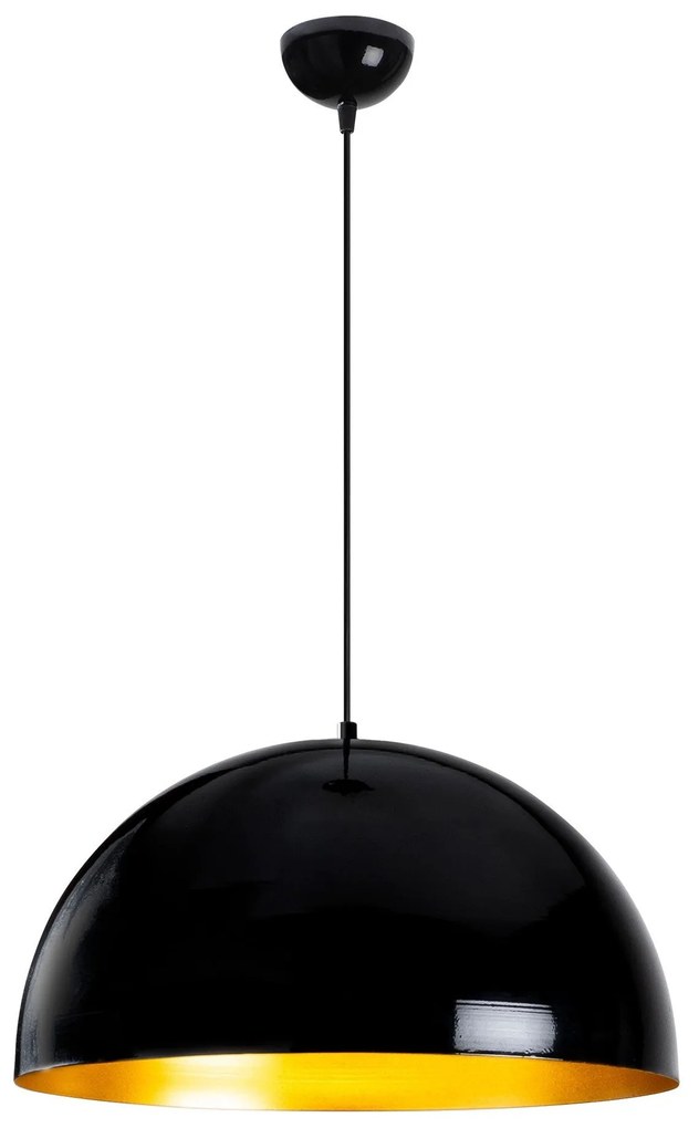 Candeeiro de Teto Berceste – Preto – 50 x 50 cm