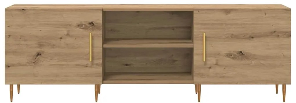 Gabinete para TV carvalho artisiano 150 x 30 x 50 cm