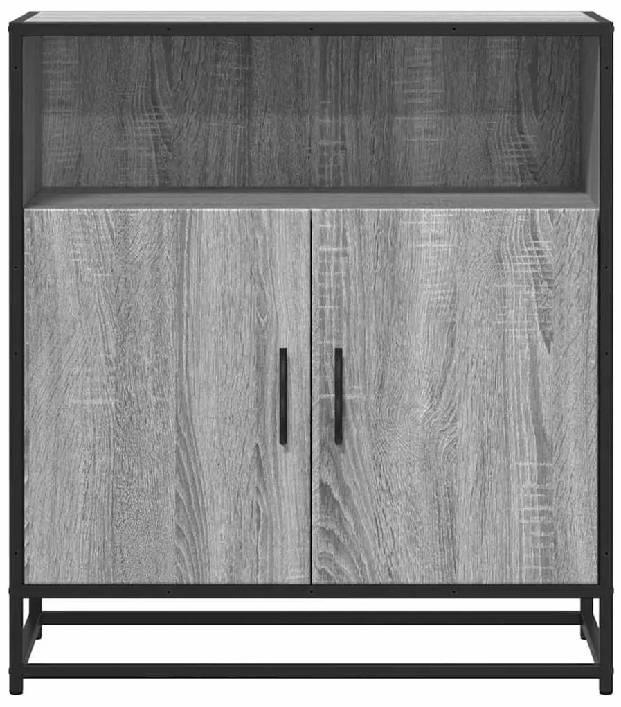 Aparador 68x35x76 cm deriv. de madeira cinzento sonoma