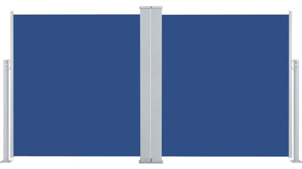 Toldo lateral retrátil 140x600 cm azul