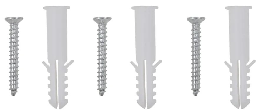 Espelhos de parede 2 pcs 60x40 cm vidro retangular