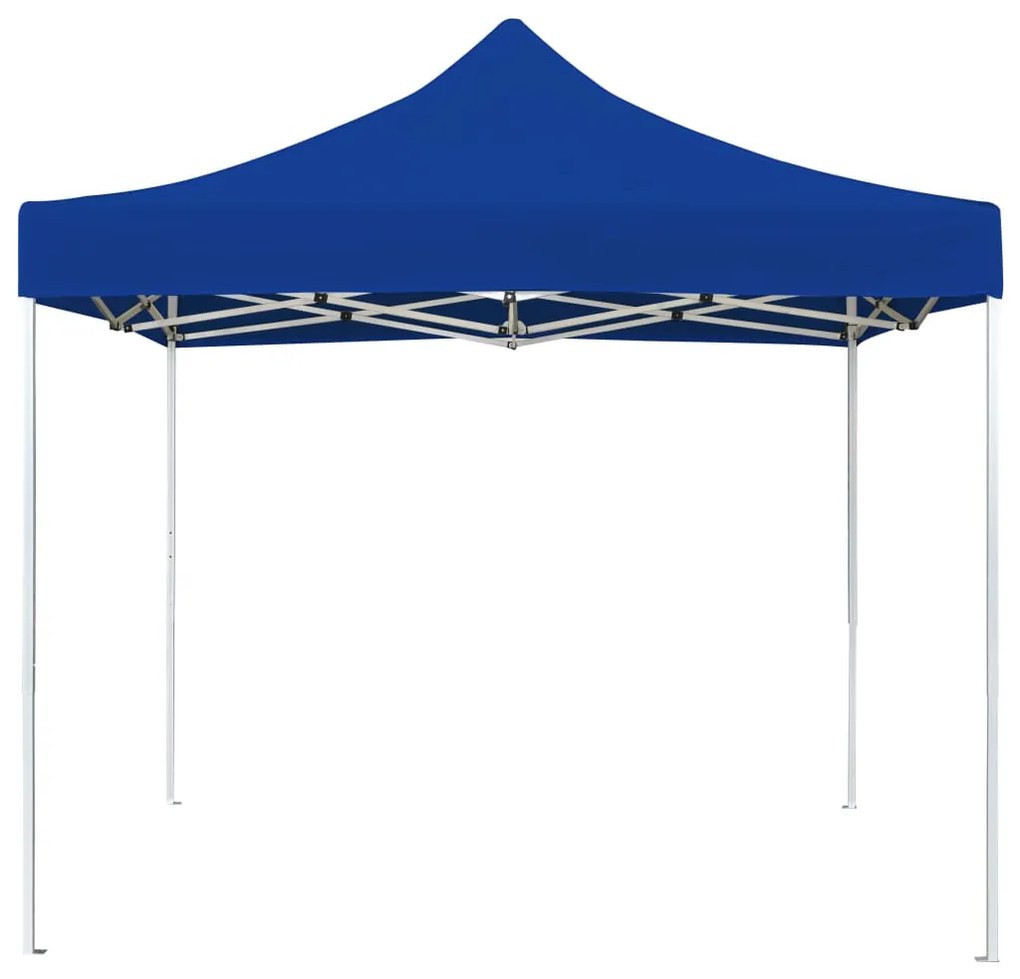 Tenda para festas dobrável profissional 2x2 m alumínio azul