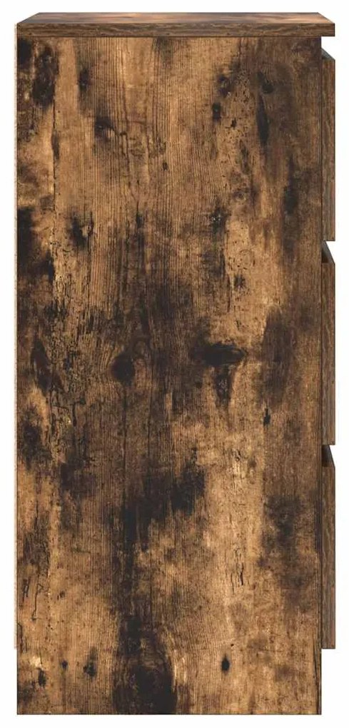 Aparador 37,5x35x76 cm derivados de madeira carvalho fumado