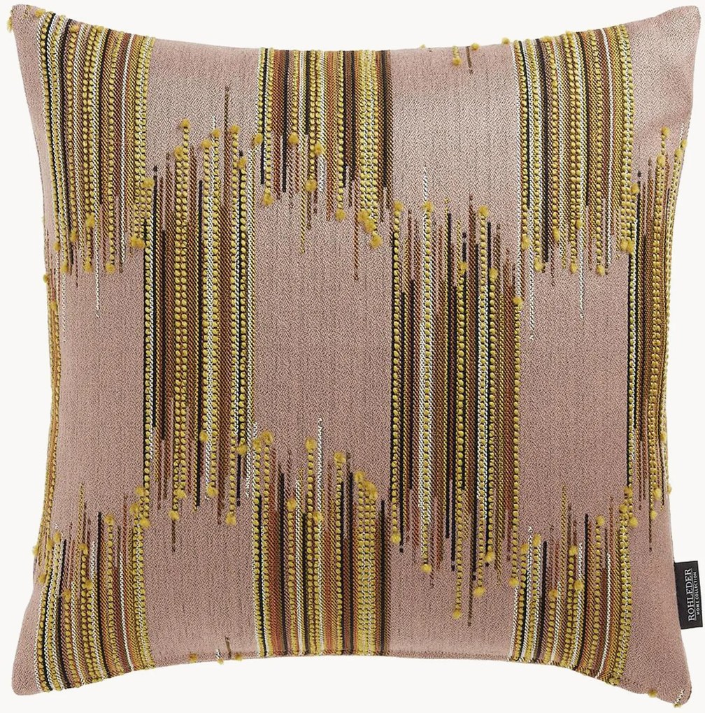 Capa de almofada artesanal Ikat Blush