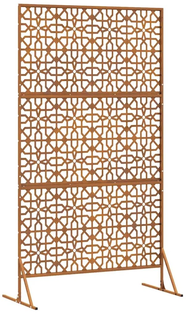 Tela de Privacidade 100x50x180 cm em Aço Envelhecido