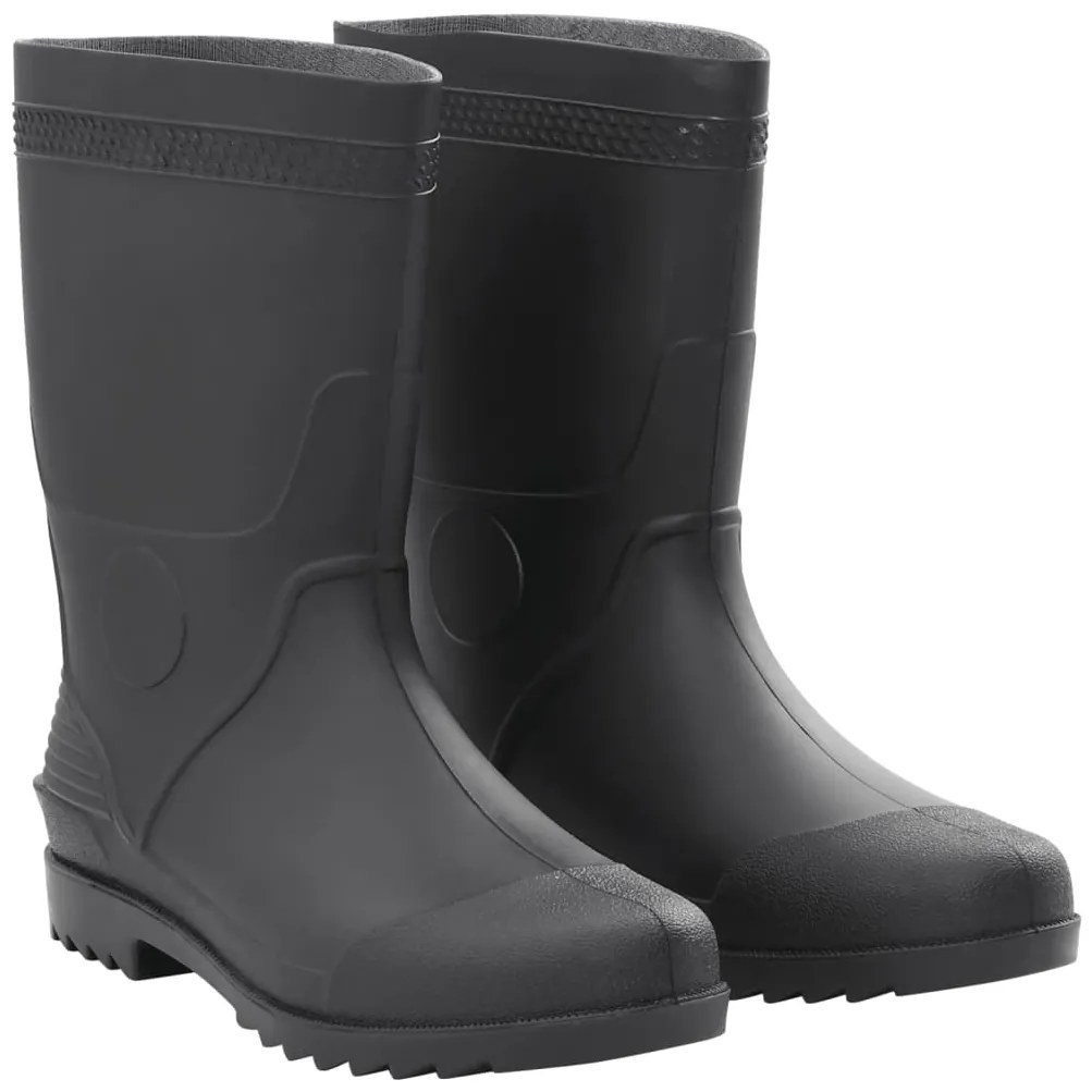 vidaXL Galochas tamanho 45 PVC preto