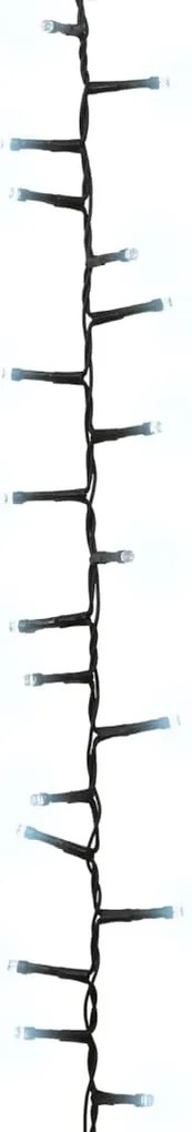 Cordão de luzes compacto 2000 luzes LED 45 m PVC branco frio