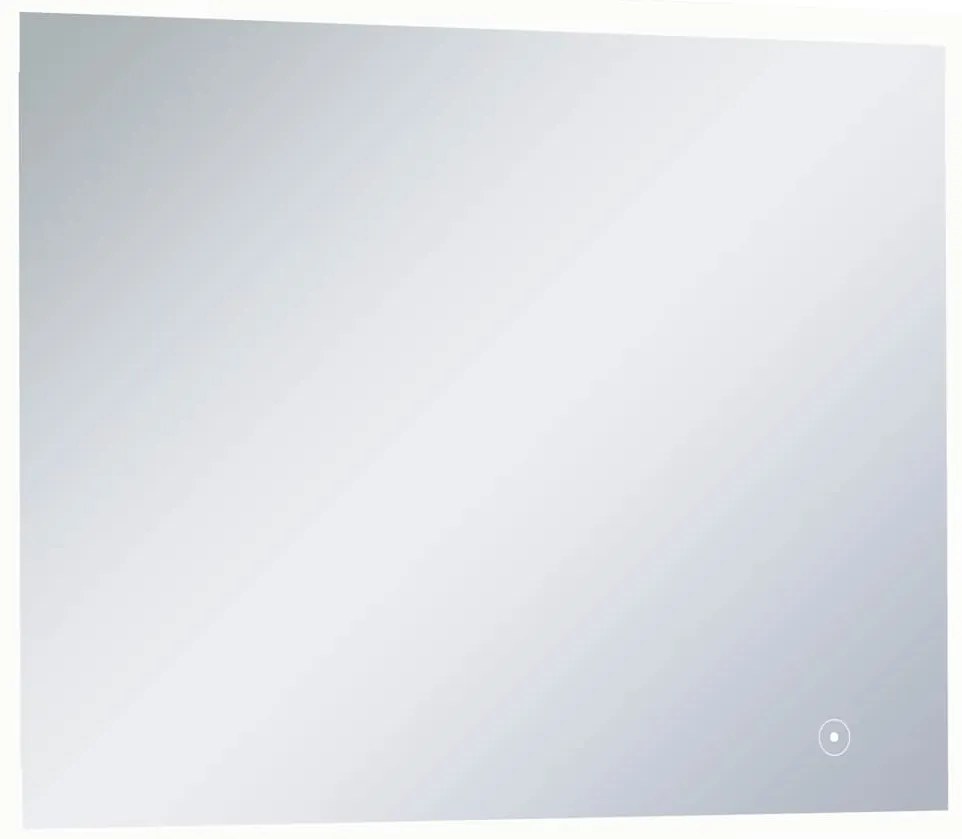 Espelho de parede LED c/ sensor tátil casa de banho 80x60 cm