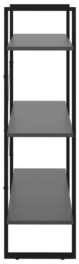 Estante 80x30x105 cm derivados de madeira cinza