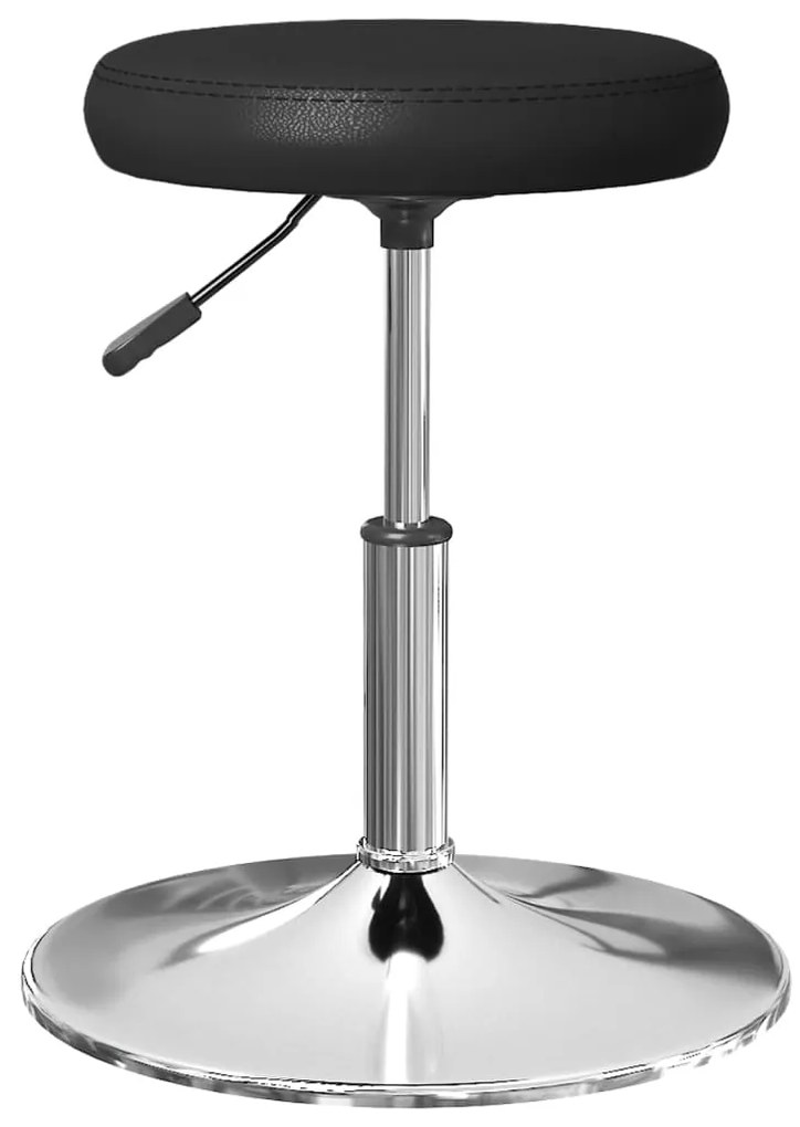 Cadeiras de jantar 2 pcs couro artificial preto
