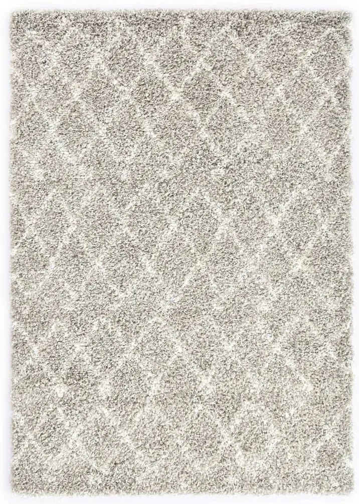vidaXL Tapete berbere shaggy PP cor areia e bege 120x170 cm