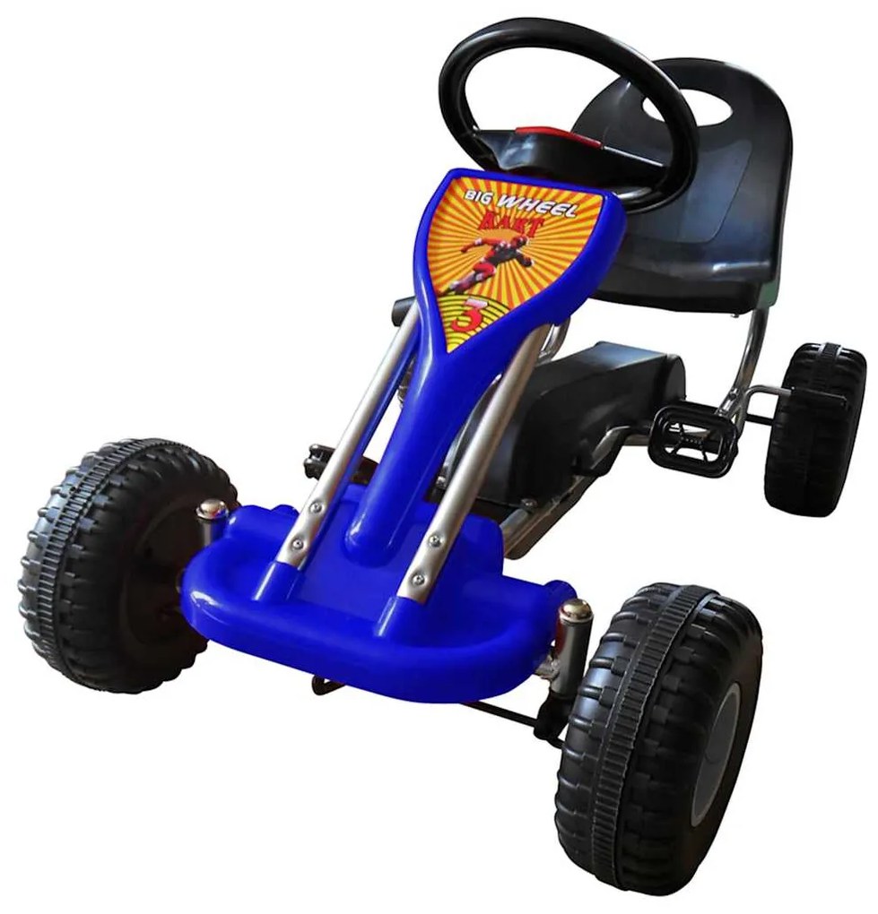 Kart a pedais azul