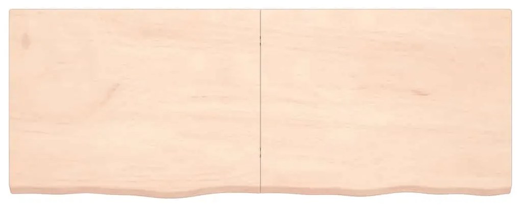 Prateleira de parede 160x60x(2-4)cm carvalho maciço não tratado
