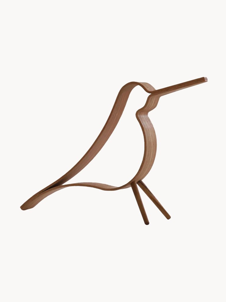 Objeto decorativo artesanal Woody Bird
