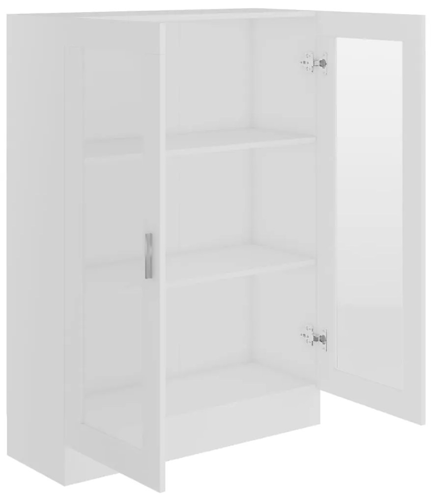 Vitrine Real de 115 cm - Branco - Design Moderno