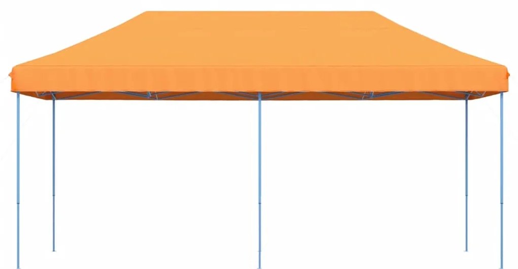 Tenda para festas pop-up dobrável 580x292x315 cm laranja