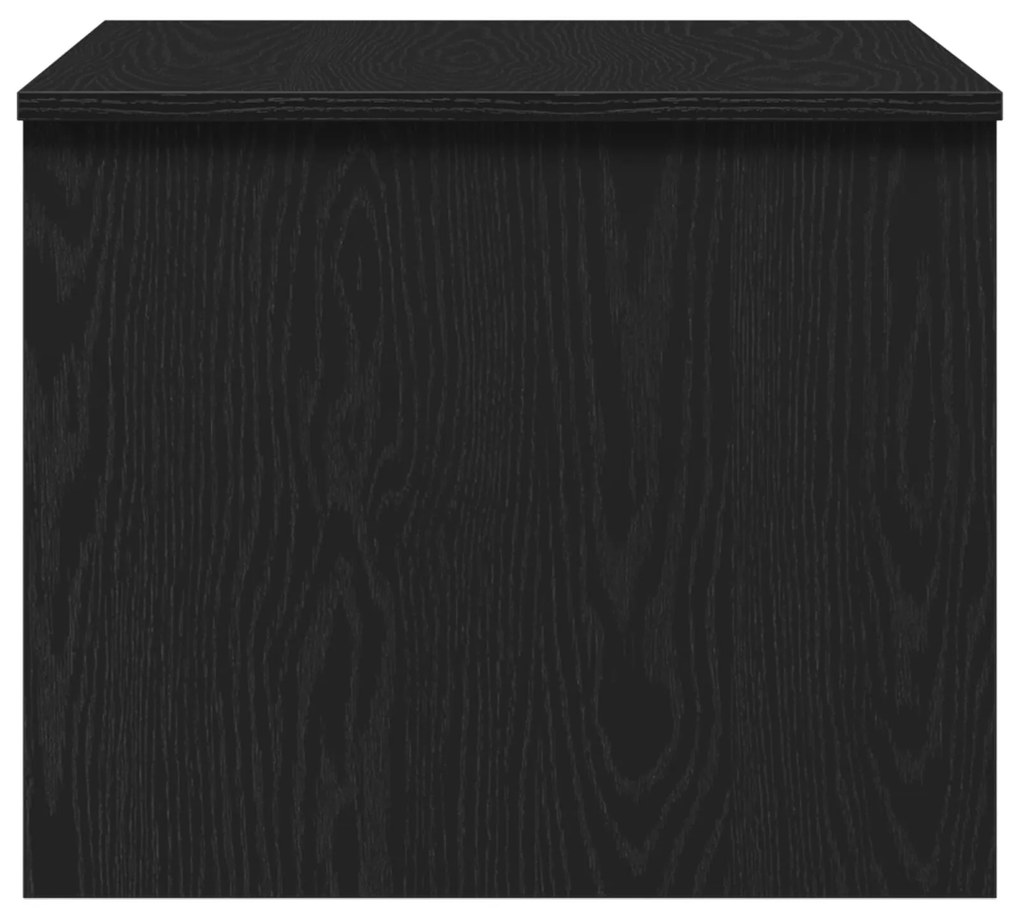 Mesa de Café de Carvalho Preto vidaXL - 80 x 50,5 x 41,5 cm