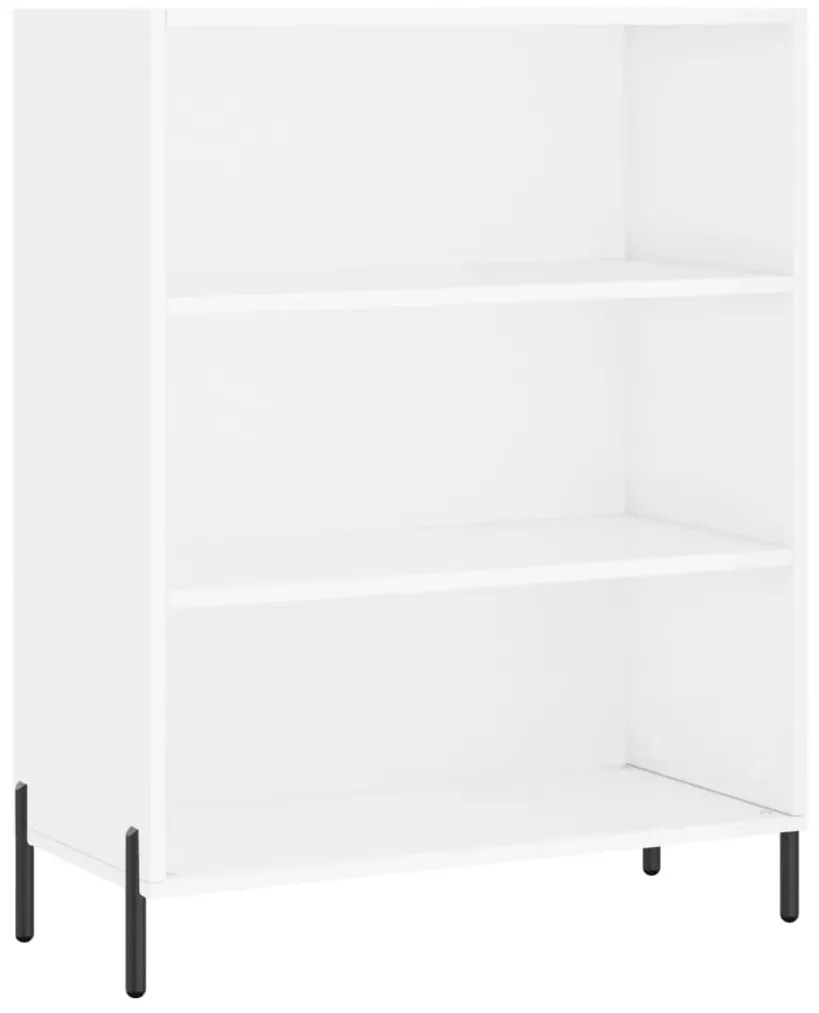 Armário alto 69,5x34x180 cm derivados de madeira branco
