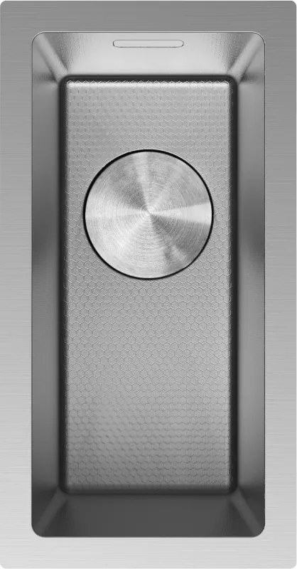 Mexen Trixo lava-loiça em aço de 1 cuba 230 x 440 mm, inox HC - 6411221000-01HC
