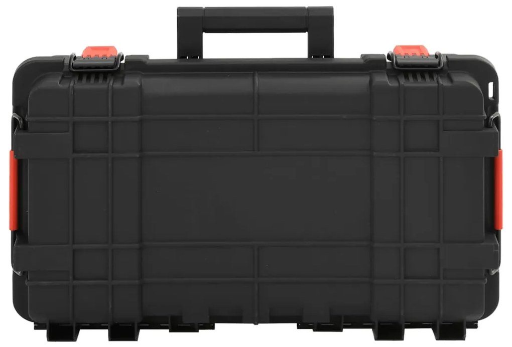Mala de viagem portátil 56,5x34x16 cm PP preto