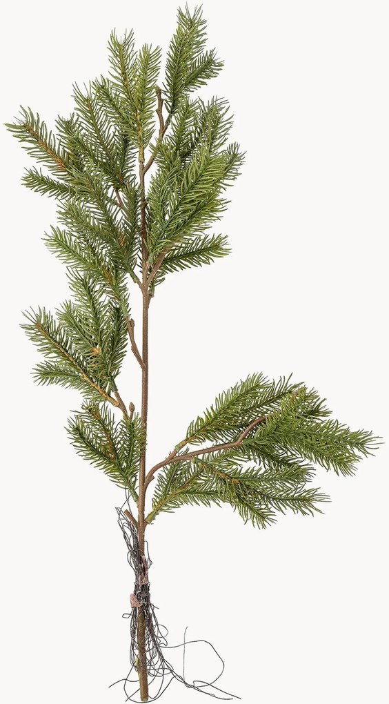 Flor artificial Pine, conjunto de 3