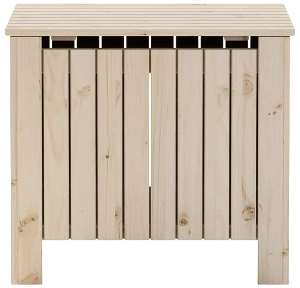 Caixa de arrumação com tampa RANA 60x49x54 cm pinho maciço
